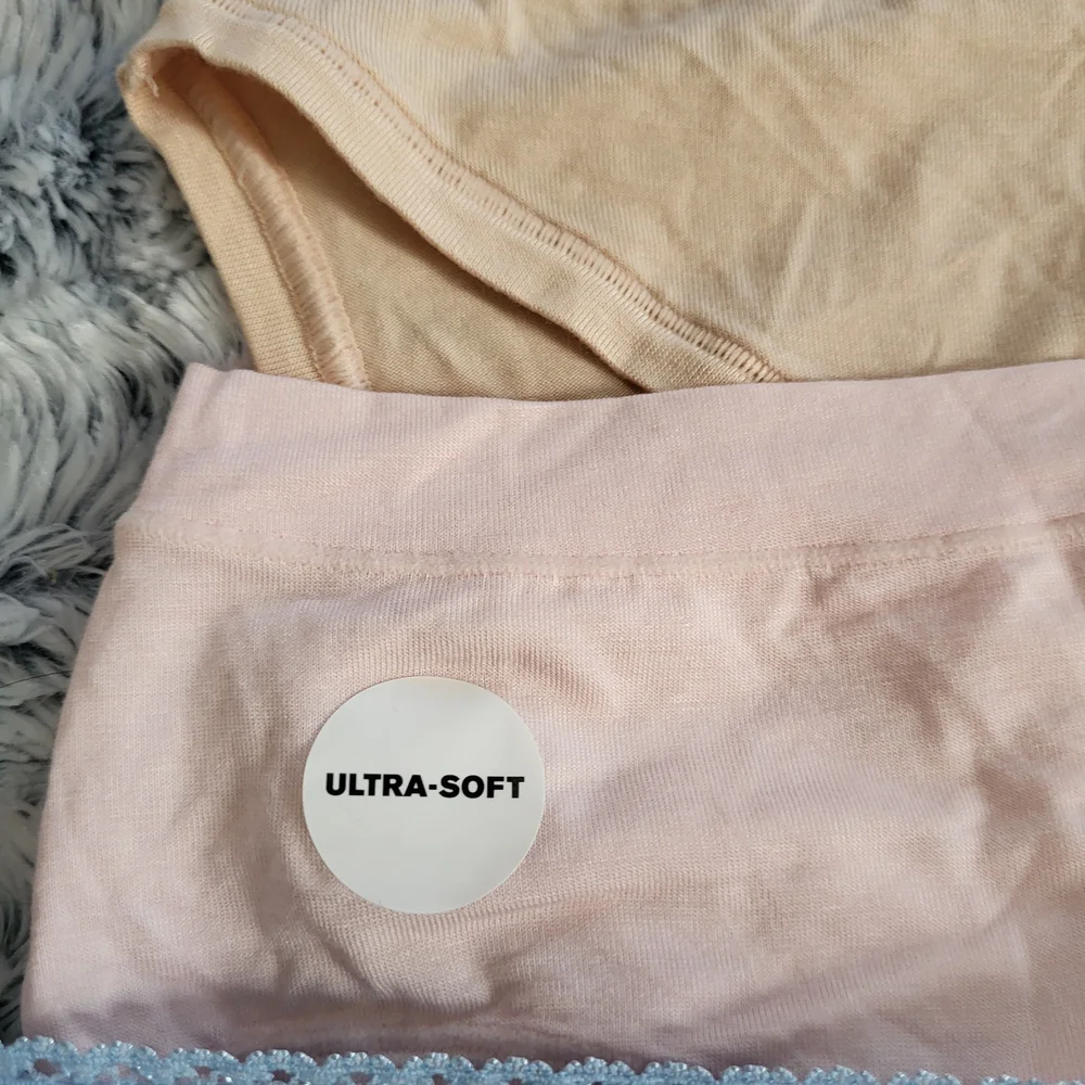 NWT Mixed lot of 3 panties - Alfani & Charter Club size small (pink, blue, tan)‎